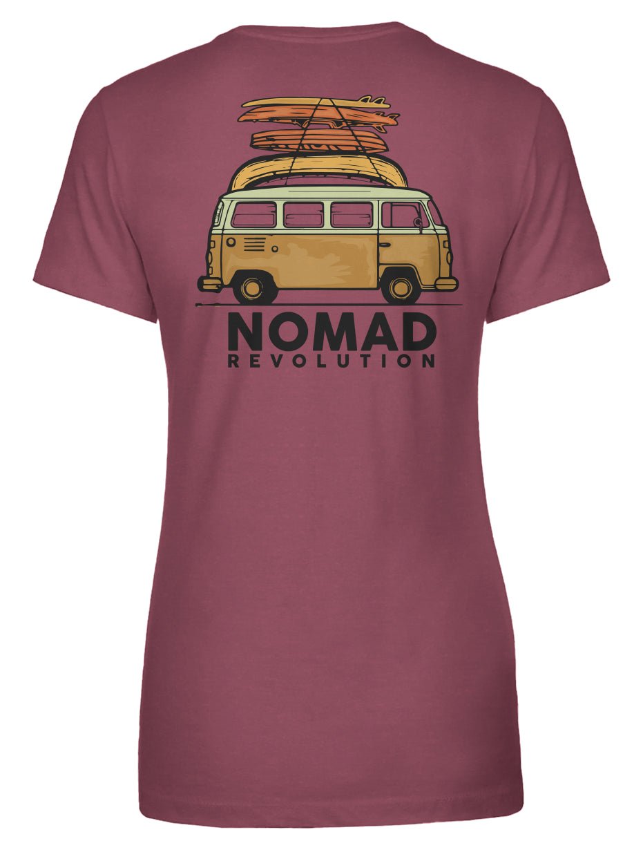 Nomad Revolution Women's Tee - Swash Peak