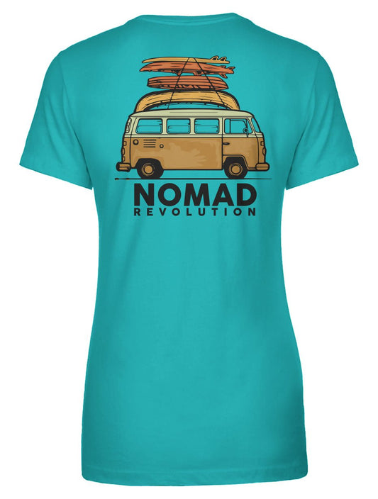 Nomad Revolution Women's Tee - Swash Peak