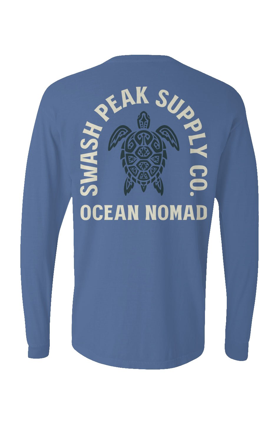 Ocean Nomad Long Sleeve Unisex Tee - Swash Peak