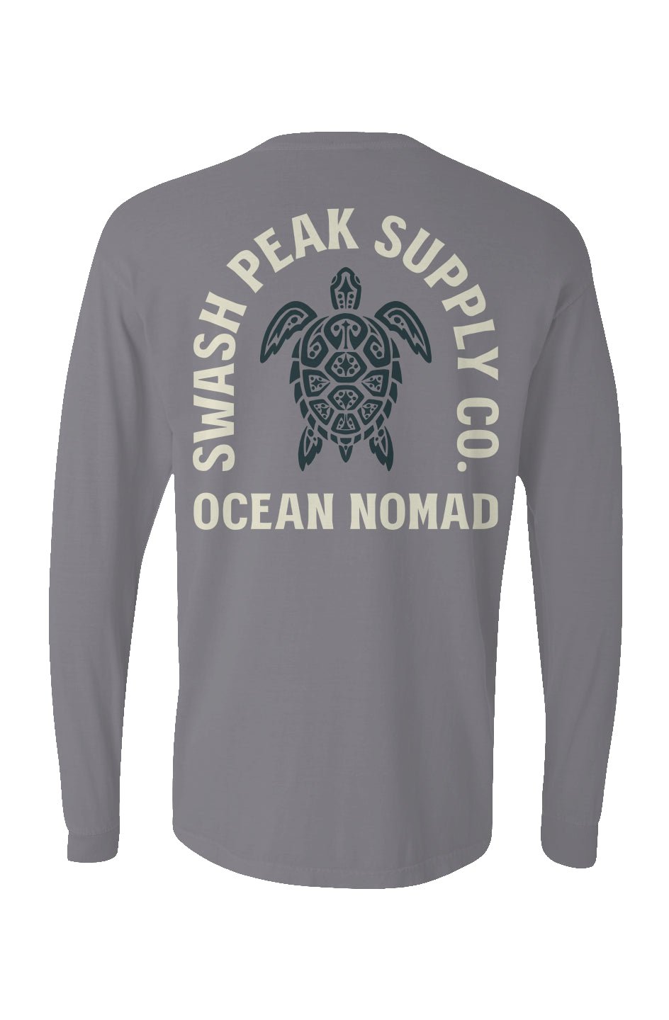 Ocean Nomad Long Sleeve Unisex Tee - Swash Peak
