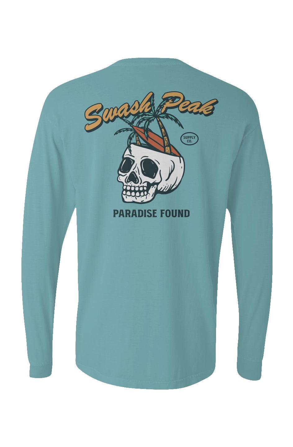 Paradise Found Long Sleeve Unisex Tee - Swash Peak