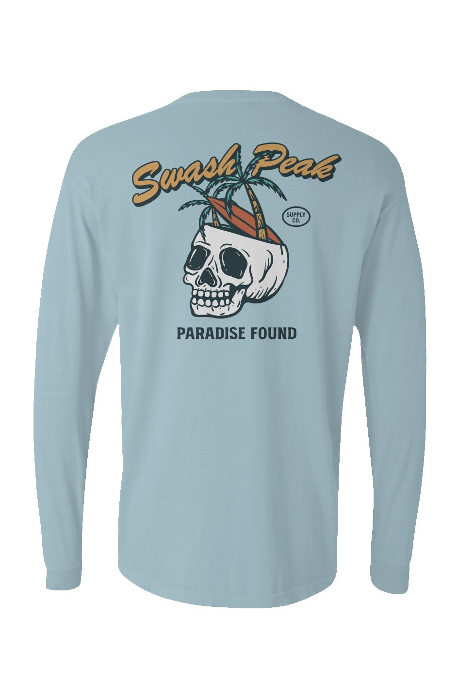 Paradise Found Long Sleeve Unisex Tee - Swash Peak