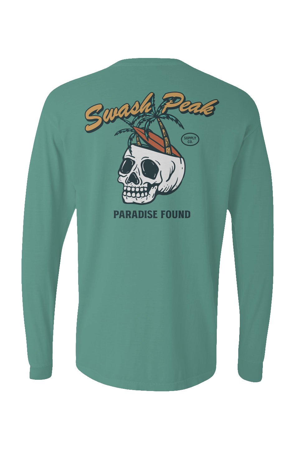 Paradise Found Long Sleeve Unisex Tee - Swash Peak