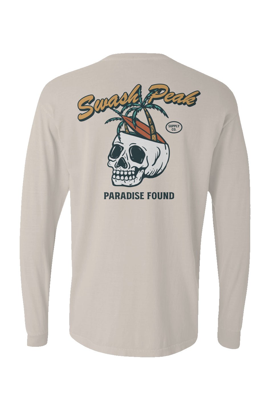 Paradise Found Long Sleeve Unisex Tee - Swash Peak