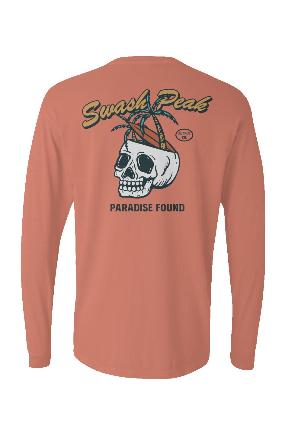 Paradise Found Long Sleeve Unisex Tee - Swash Peak