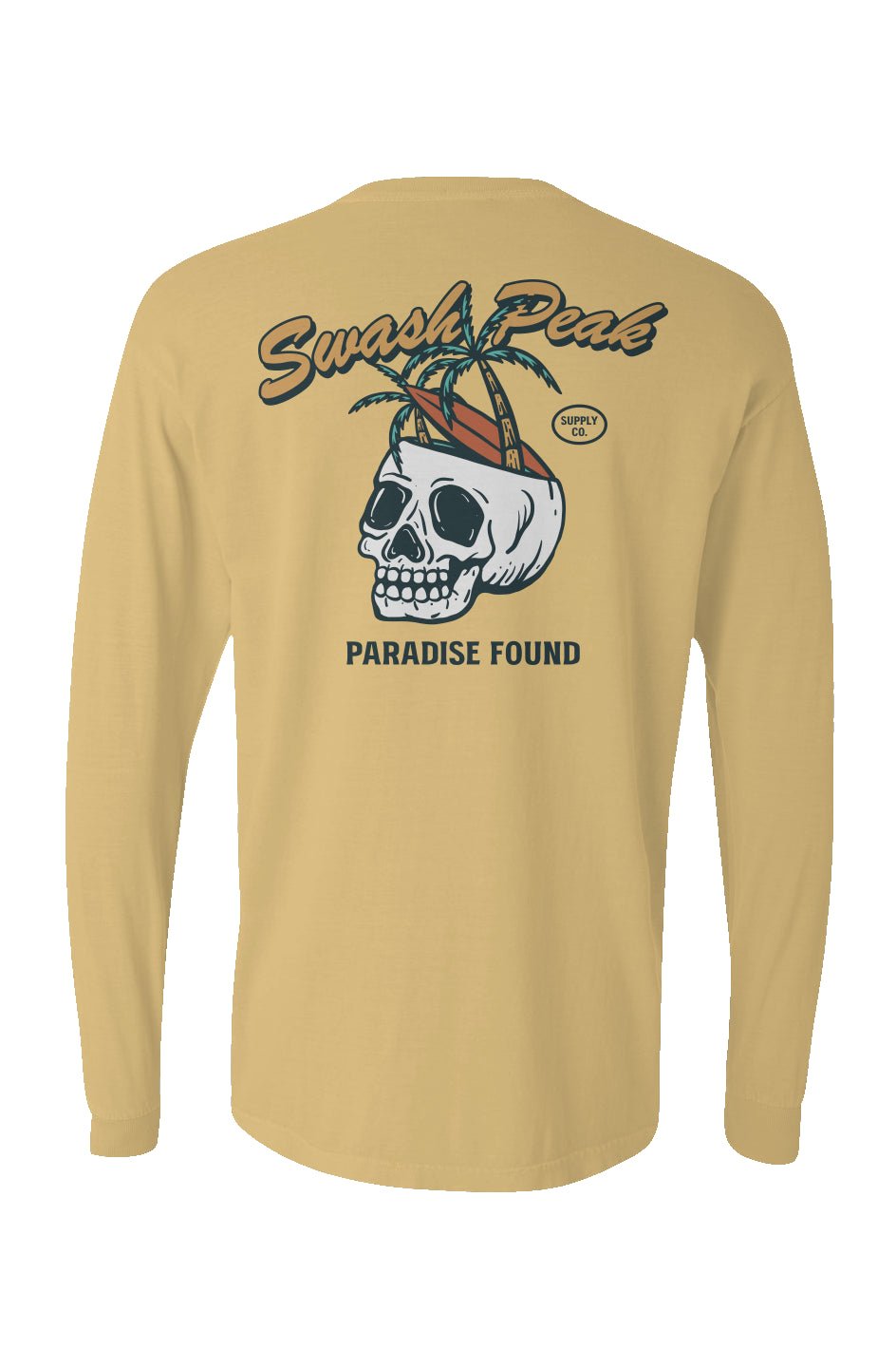 Paradise Found Long Sleeve Unisex Tee - Swash Peak