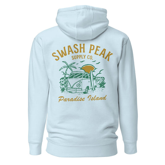 Paradise Island Unisex Hoodie - Swash Peak