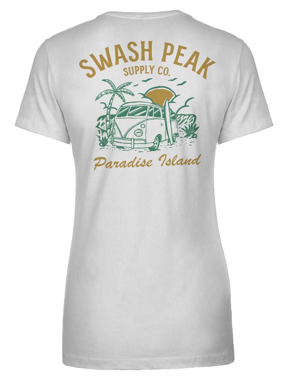 Paradise Island Women's Tee - Swash Peak