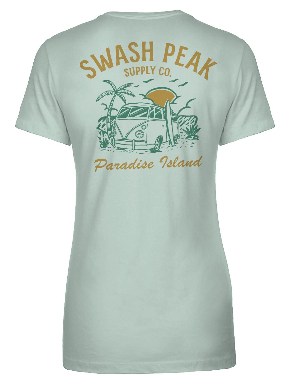 Paradise Island Women's Tee - Swash Peak