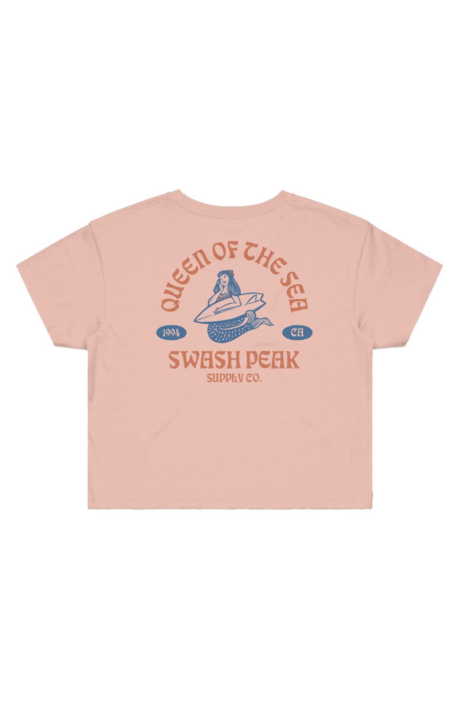 Queen of the Sea Cropped Tee - Swash Peak