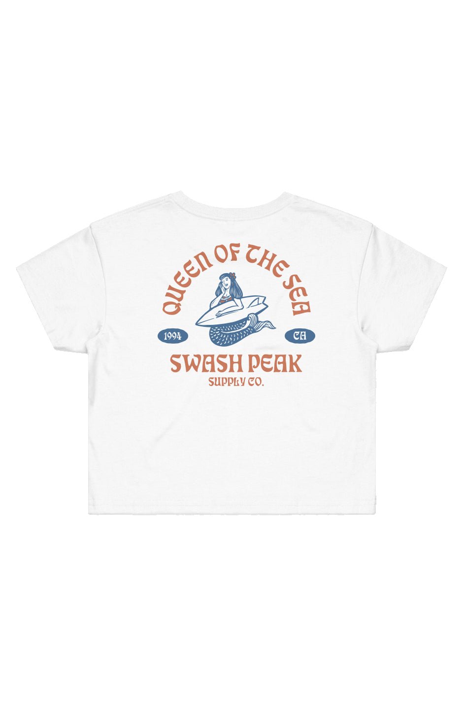 Queen of the Sea Cropped Tee - Swash Peak
