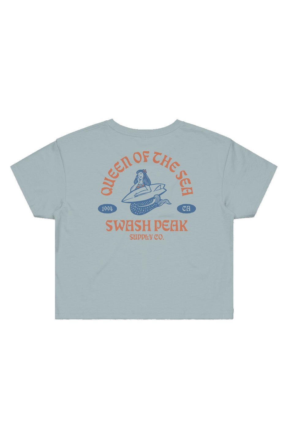 Queen of the Sea Cropped Tee - Swash Peak