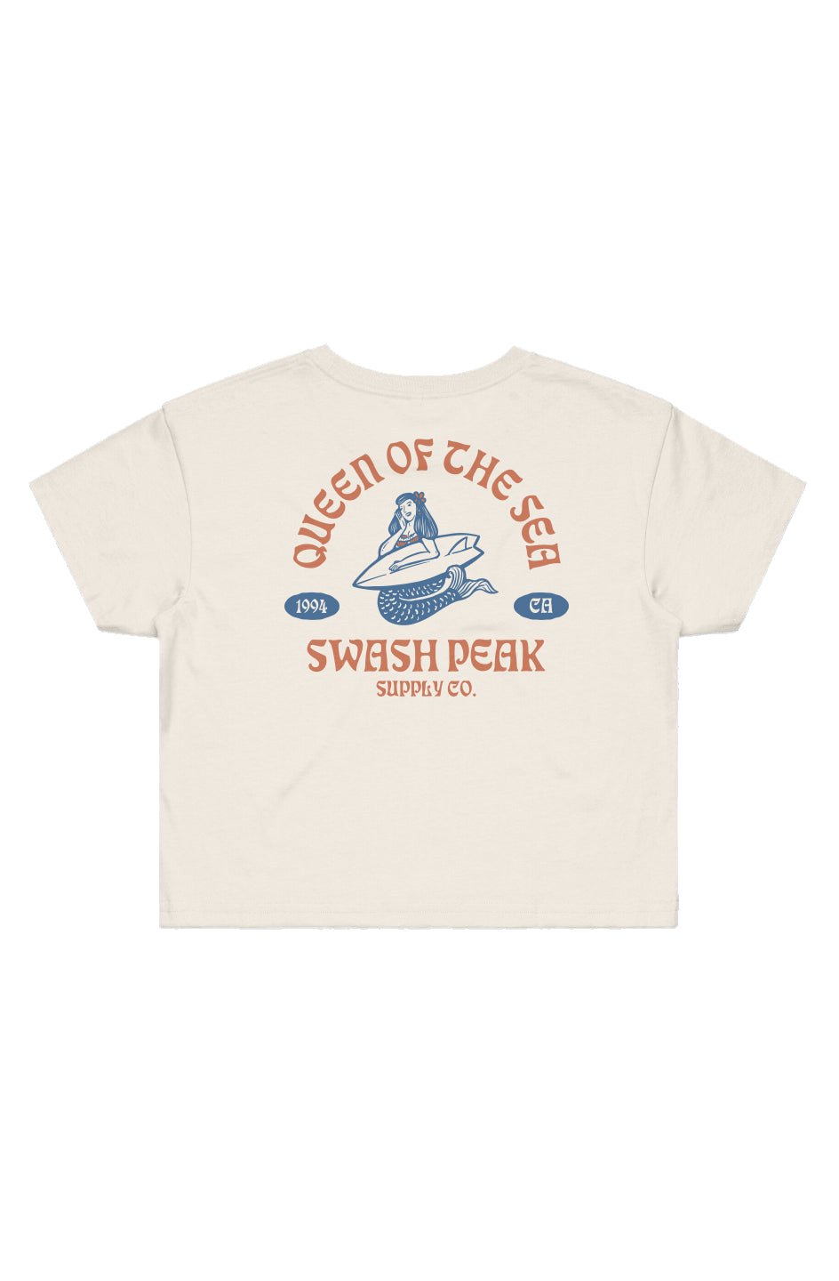 Queen of the Sea Cropped Tee - Swash Peak