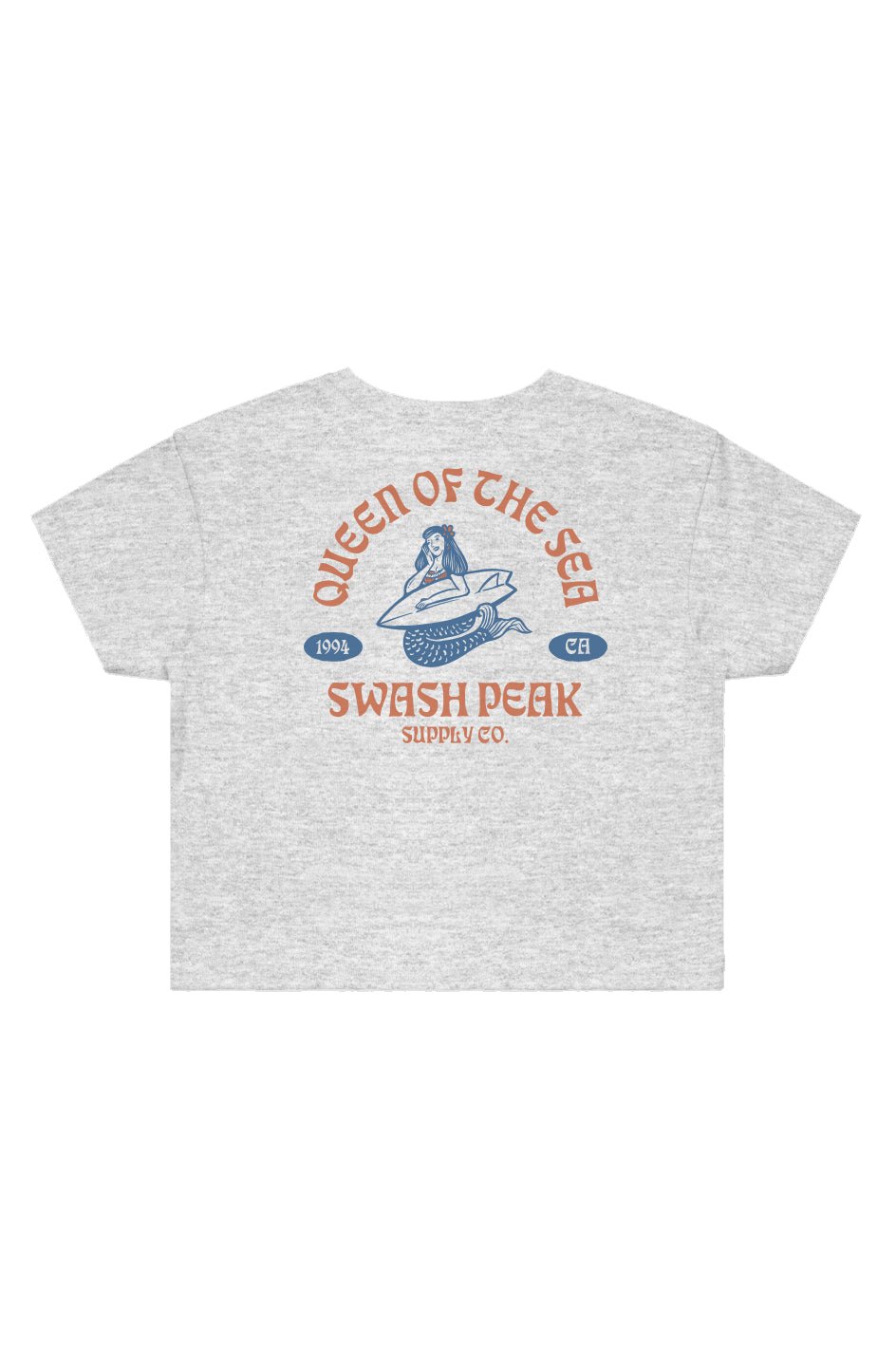 Queen of the Sea Cropped Tee - Swash Peak