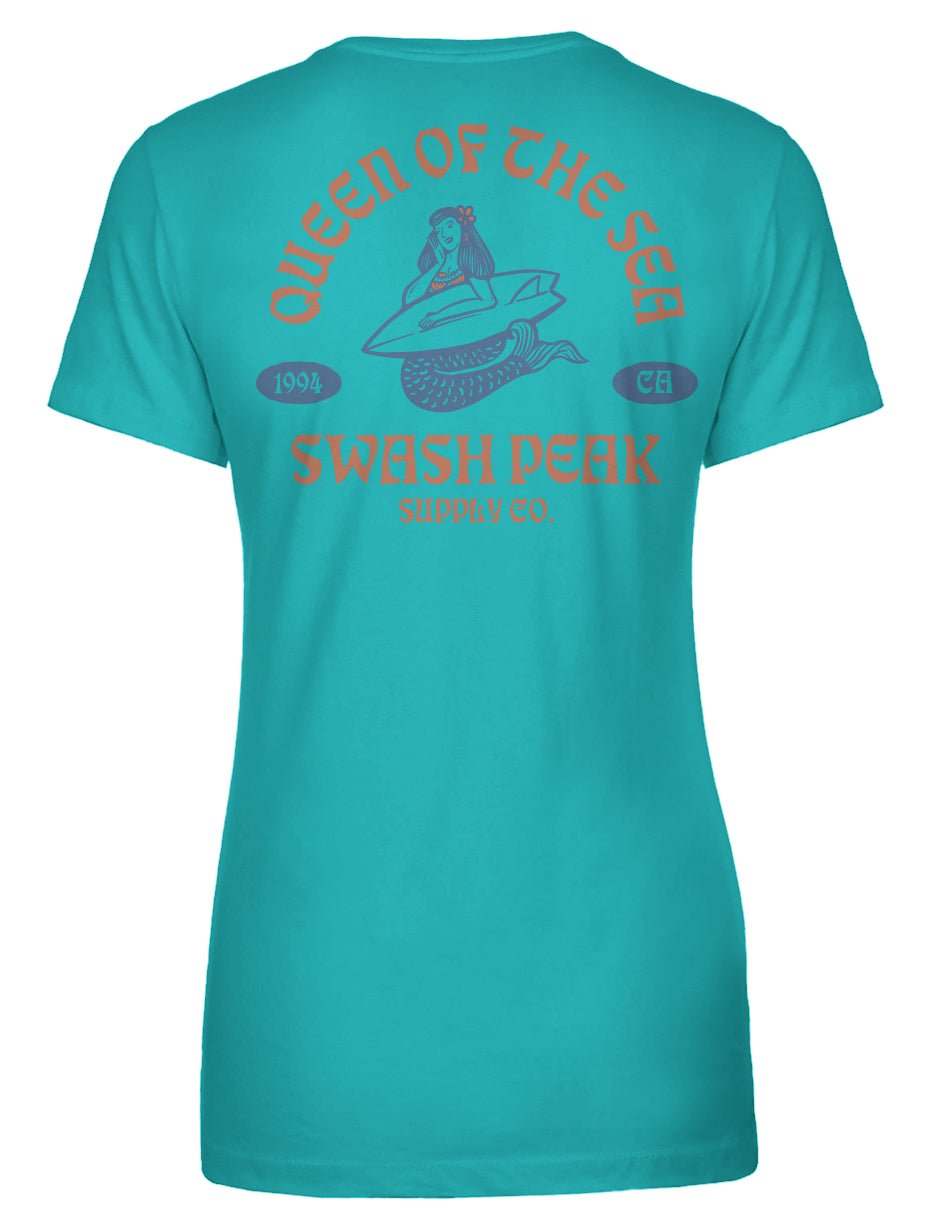 Queen of the Sea Women's Tee - Swash Peak