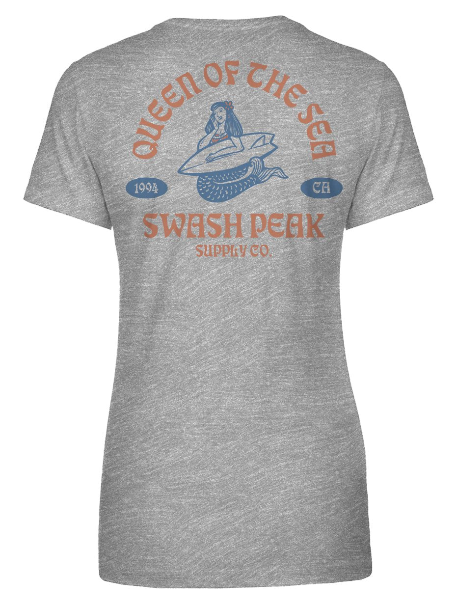 Queen of the Sea Women's Tee - Swash Peak