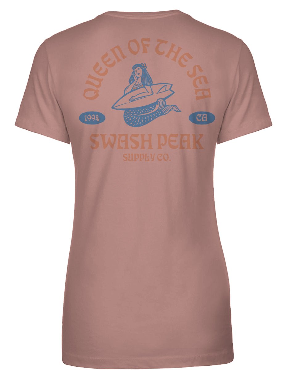 Queen of the Sea Women's Tee - Swash Peak