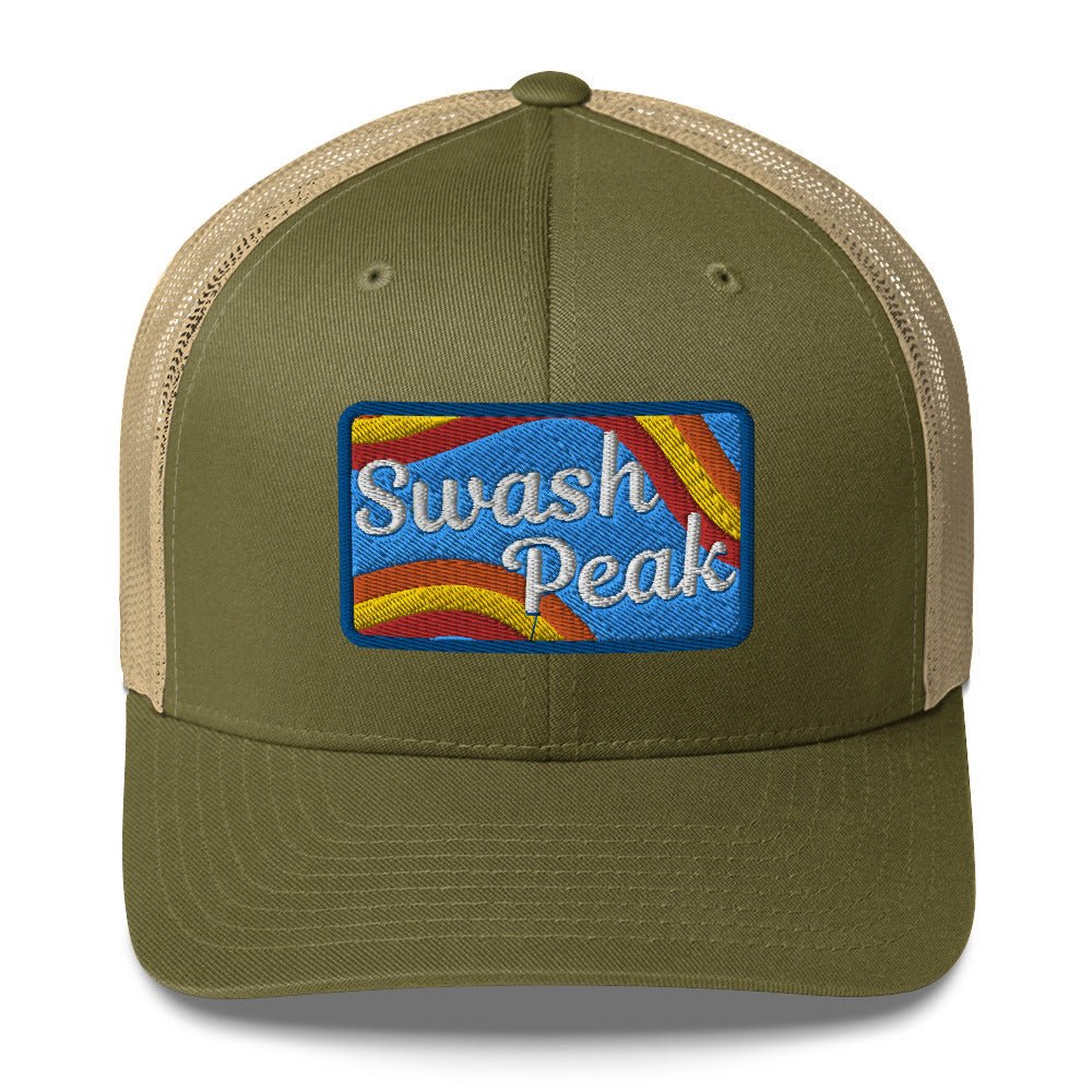 Retro Peak Trucker Hat - Swash Peak