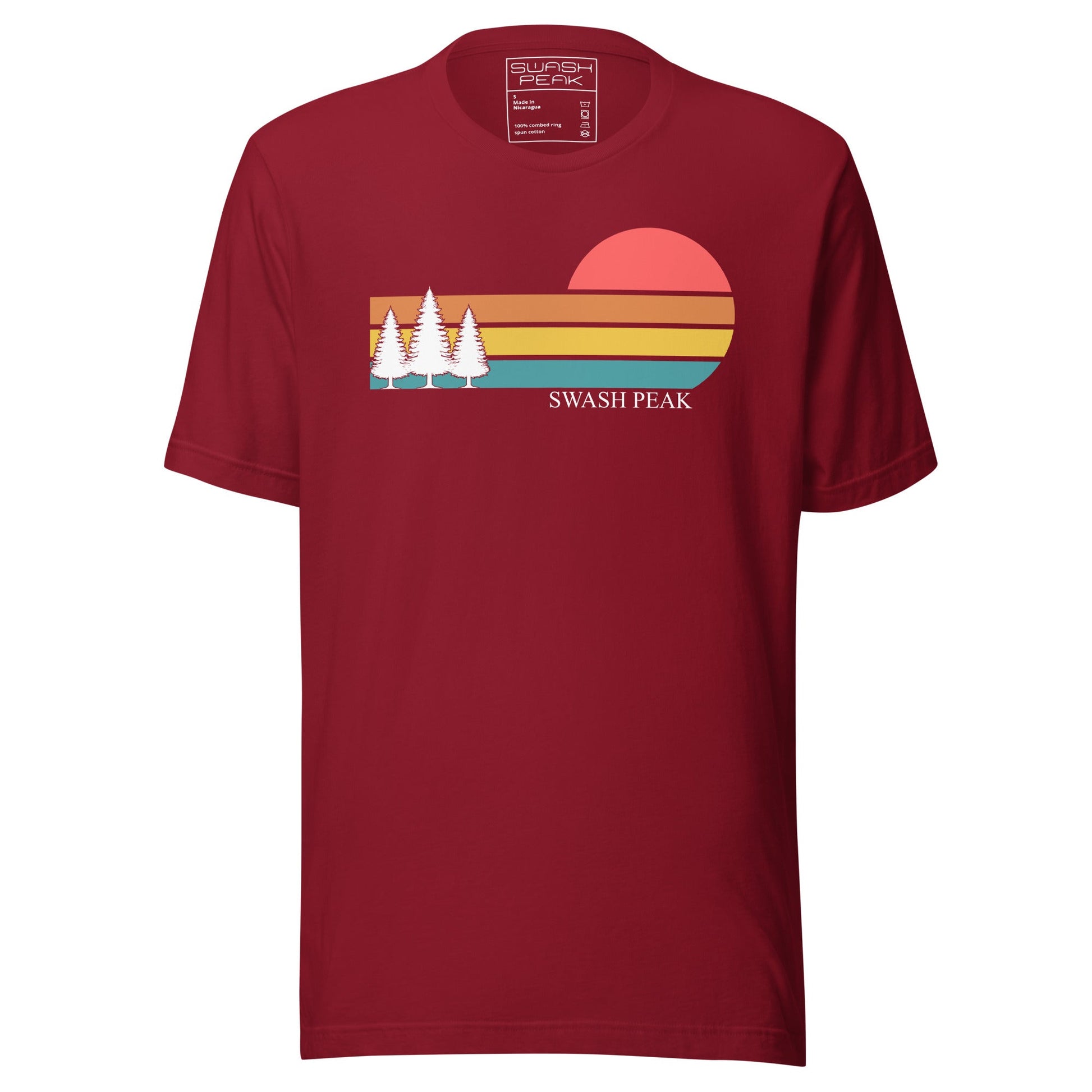 Retro Sunset Unisex Tee - Swash Peak
