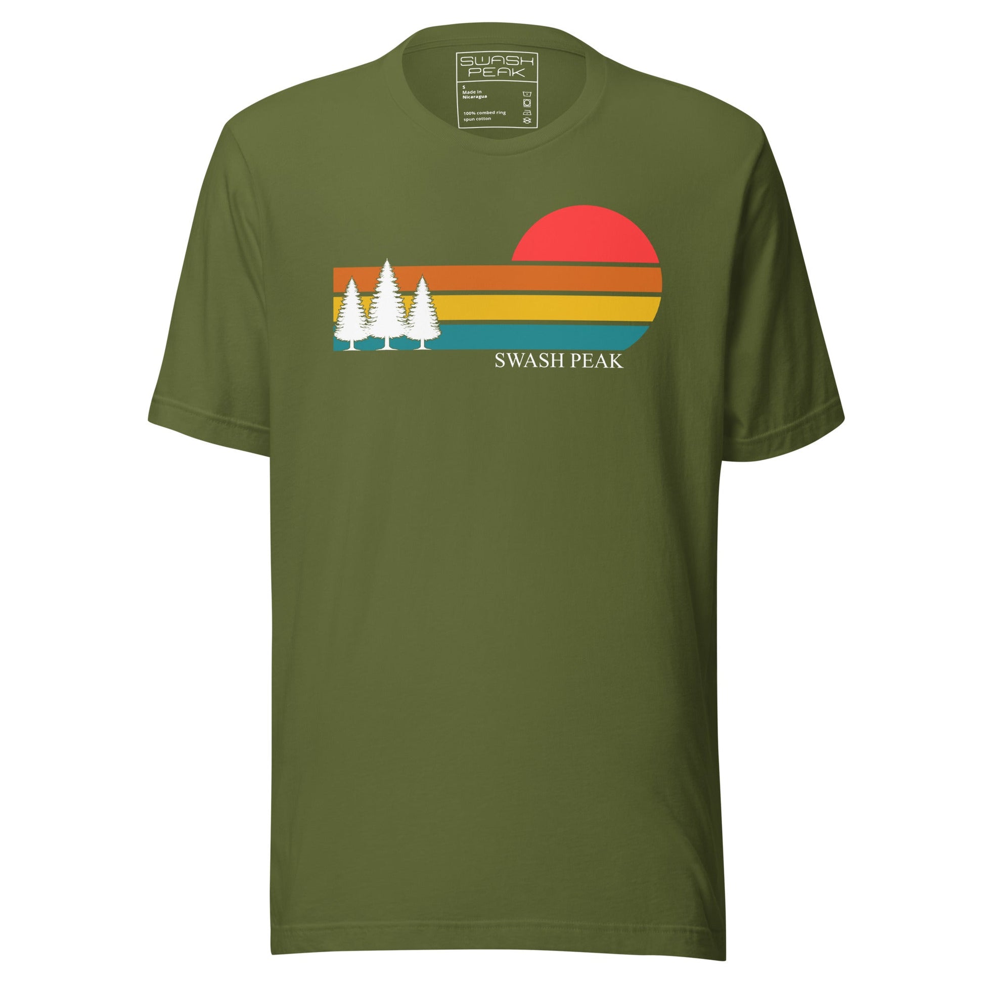 Retro Sunset Unisex Tee - Swash Peak