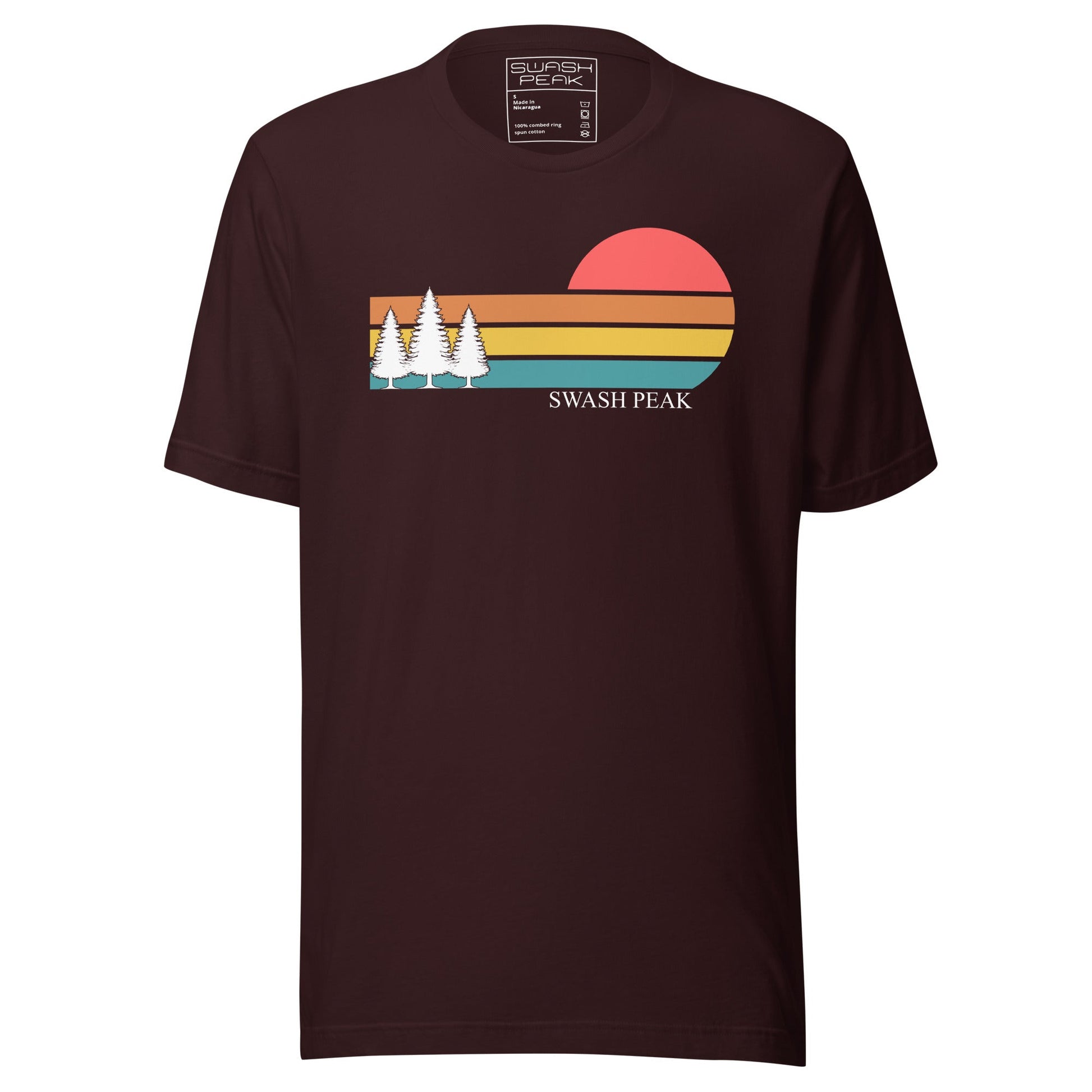 Retro Sunset Unisex Tee - Swash Peak