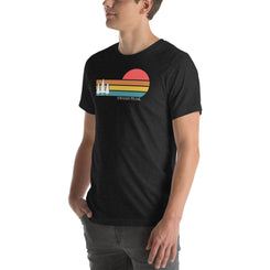 Retro Sunset Unisex Tee - Swash Peak