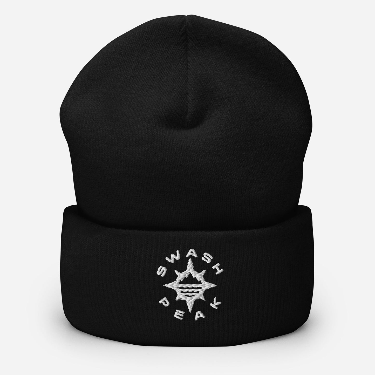 Rose Compass Cuffed Beanie - Swash Peak