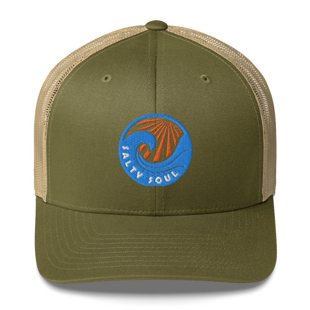 Salty Soul Trucker Hat - Swash Peak