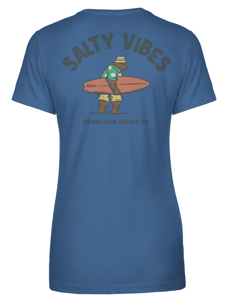 Salty Vibes Women's Tee - Swash Peak