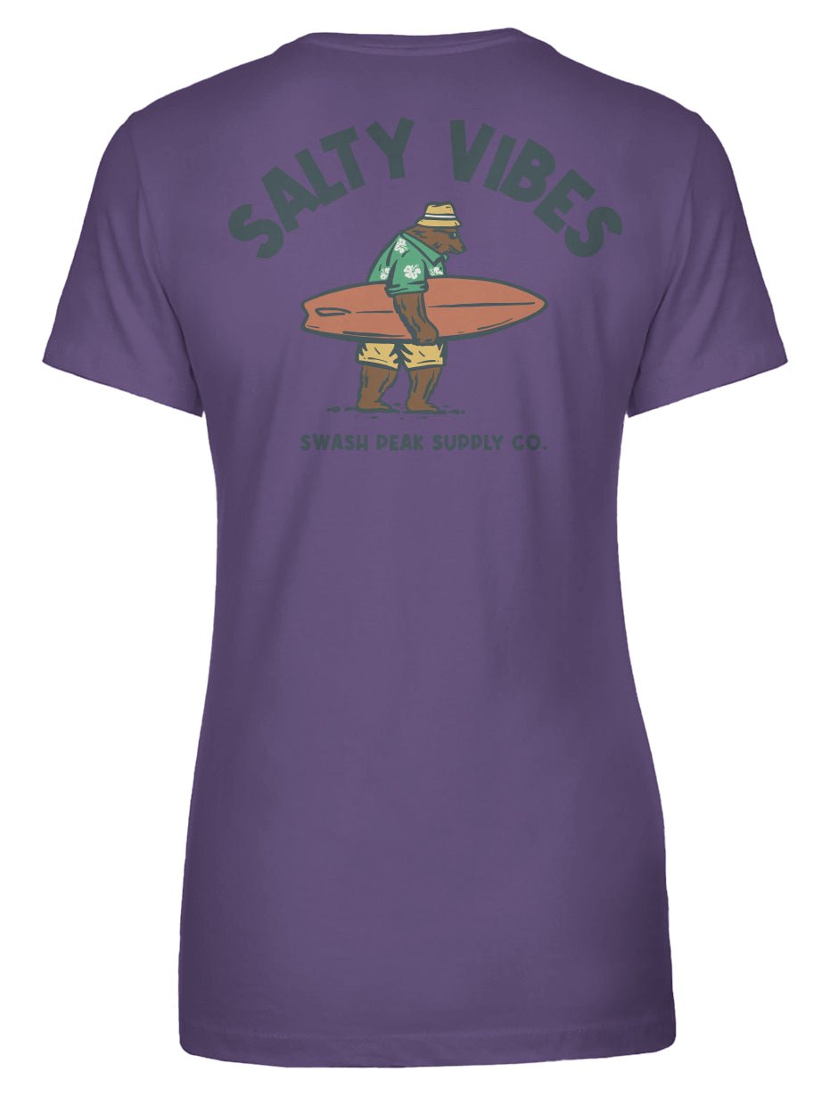Salty Vibes Women's Tee - Swash Peak