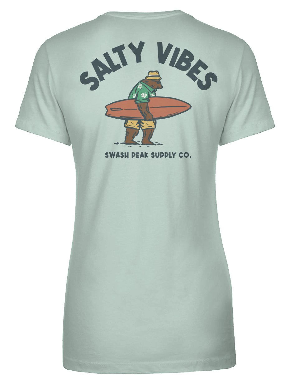 Salty Vibes Women's Tee - Swash Peak