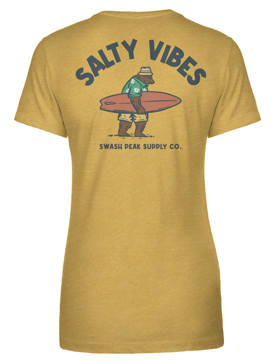 Salty Vibes Women's Tee - Swash Peak