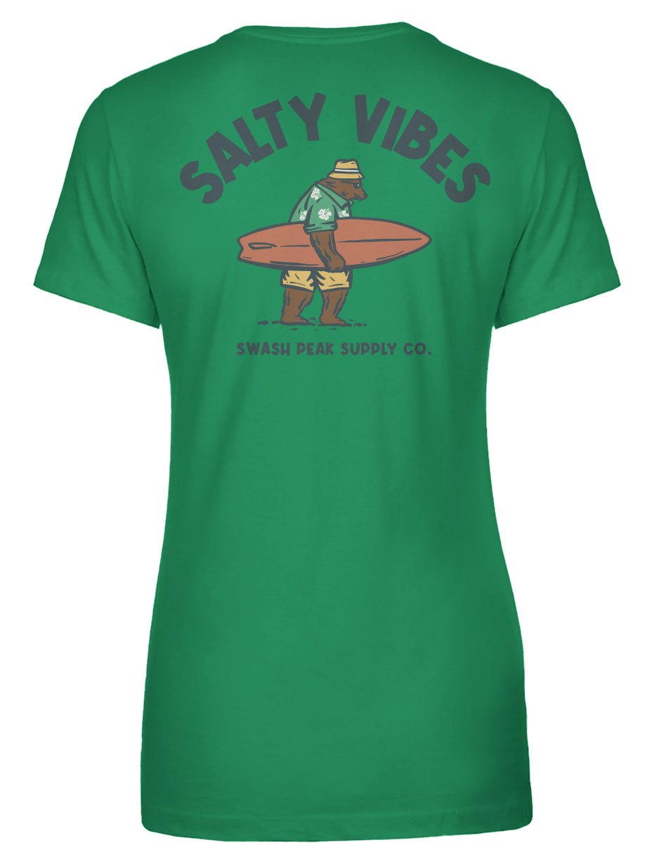 Salty Vibes Women's Tee - Swash Peak