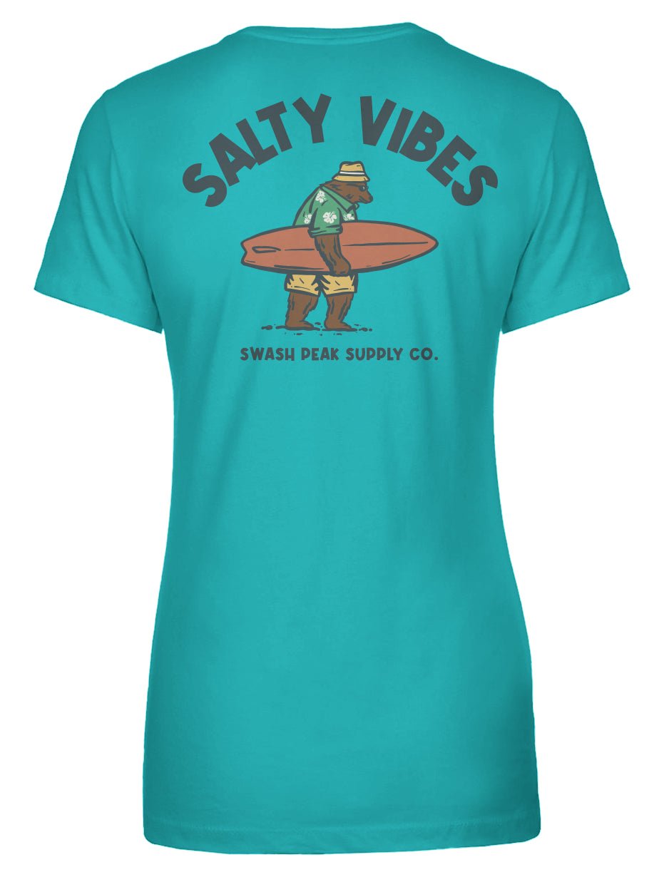 Salty Vibes Women's Tee - Swash Peak