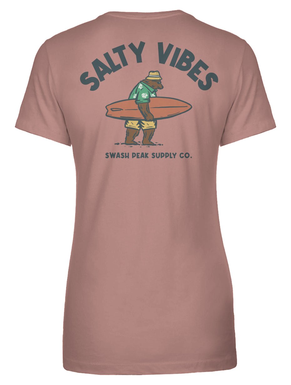 Salty Vibes Women's Tee - Swash Peak