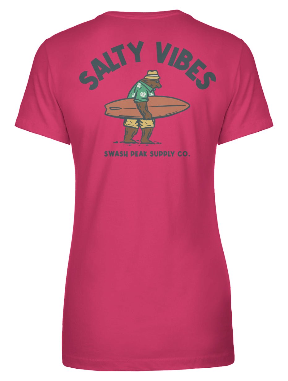 Salty Vibes Women's Tee - Swash Peak