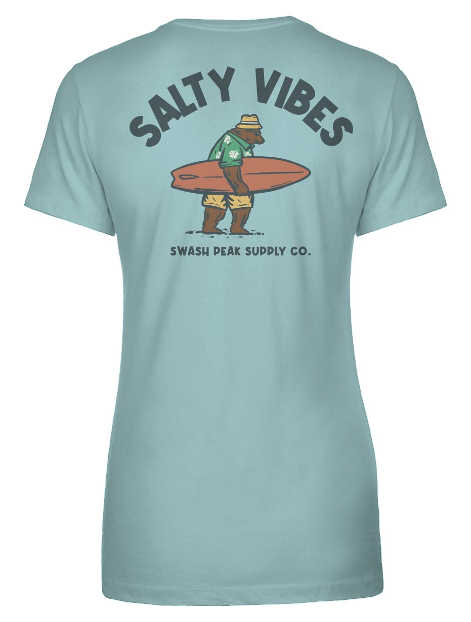 Salty Vibes Women's Tee - Swash Peak