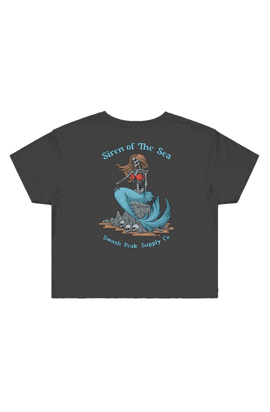 Siren of the Sea Cropped Tee - Swash Peak