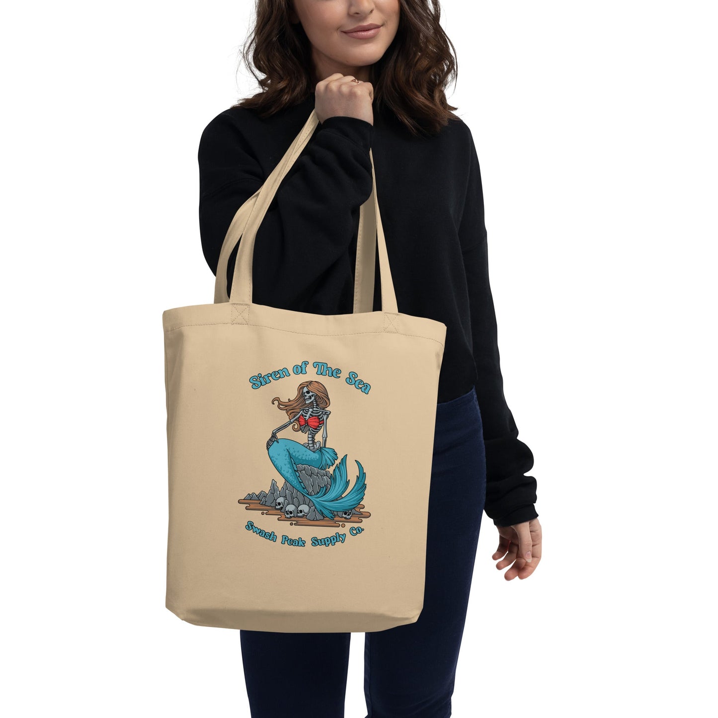Siren of the Sea Eco Tote Bag - Swash Peak