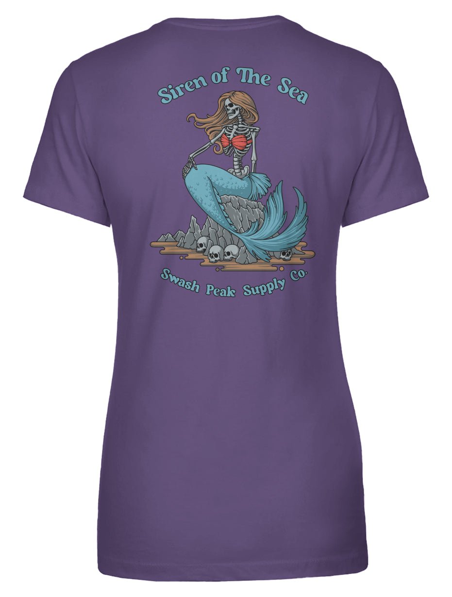 Siren Of The Sea Women's Tee - Swash Peak