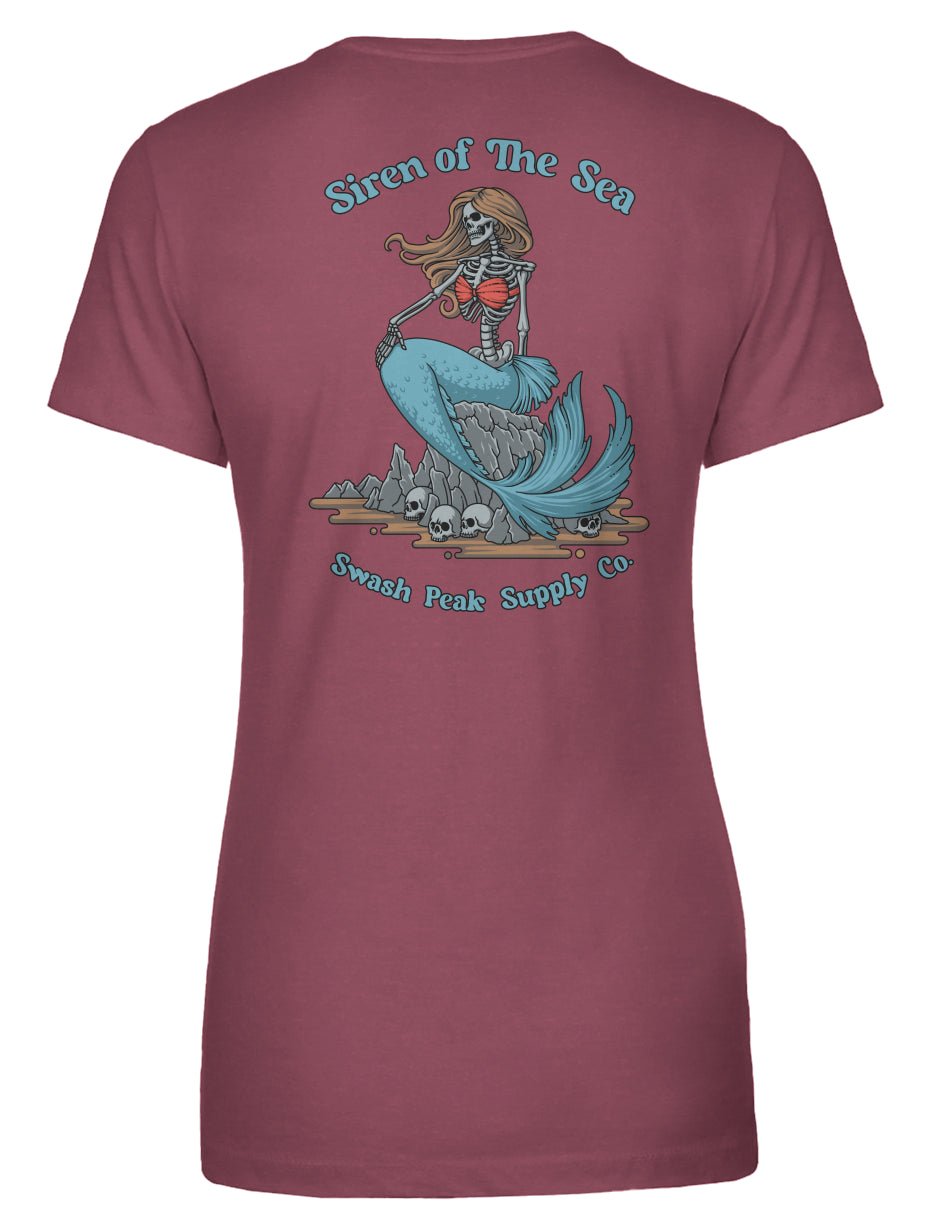 Siren Of The Sea Women's Tee - Swash Peak