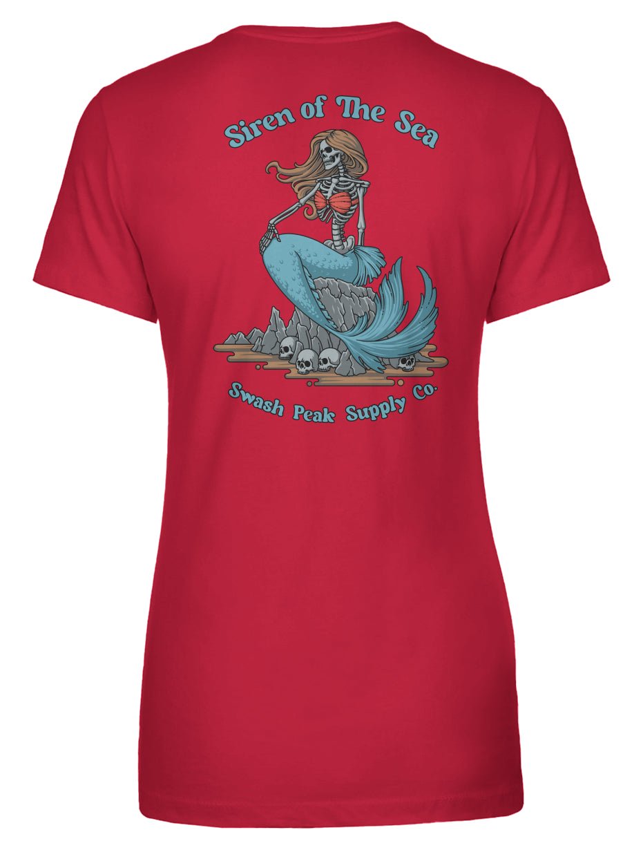 Siren Of The Sea Women's Tee - Swash Peak