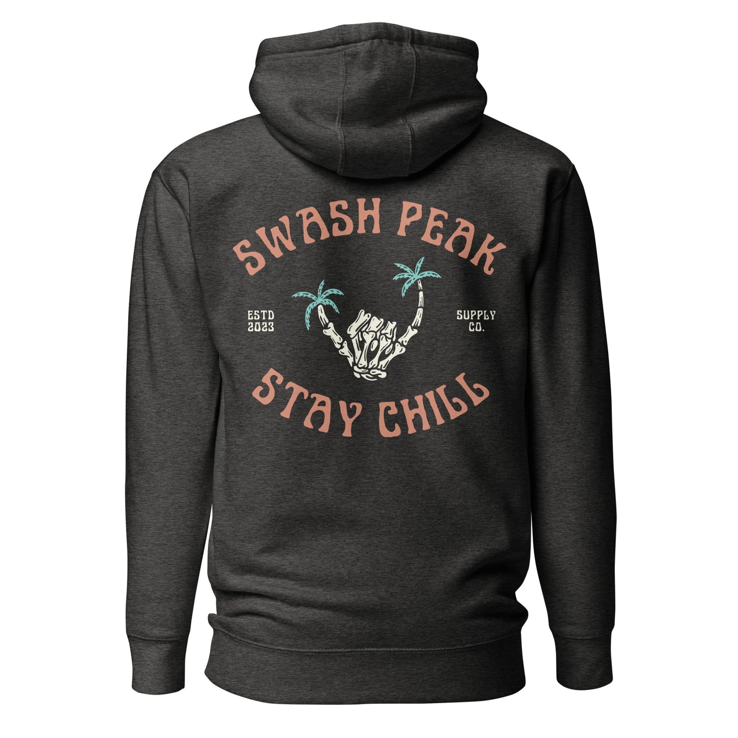 Skeleton Shaka Unisex Hoodie - Swash Peak