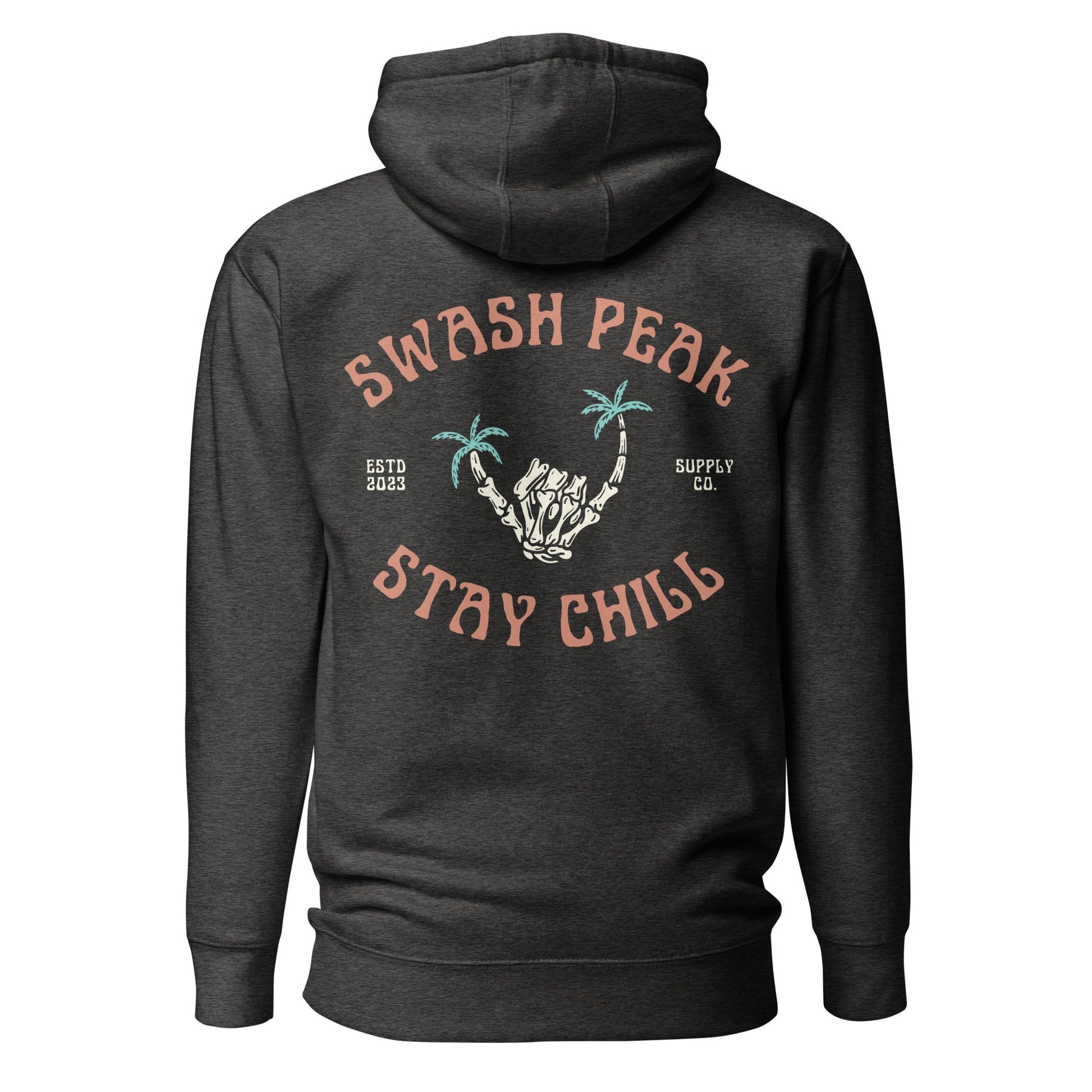 Skeleton Shaka Unisex Hoodie - Swash Peak