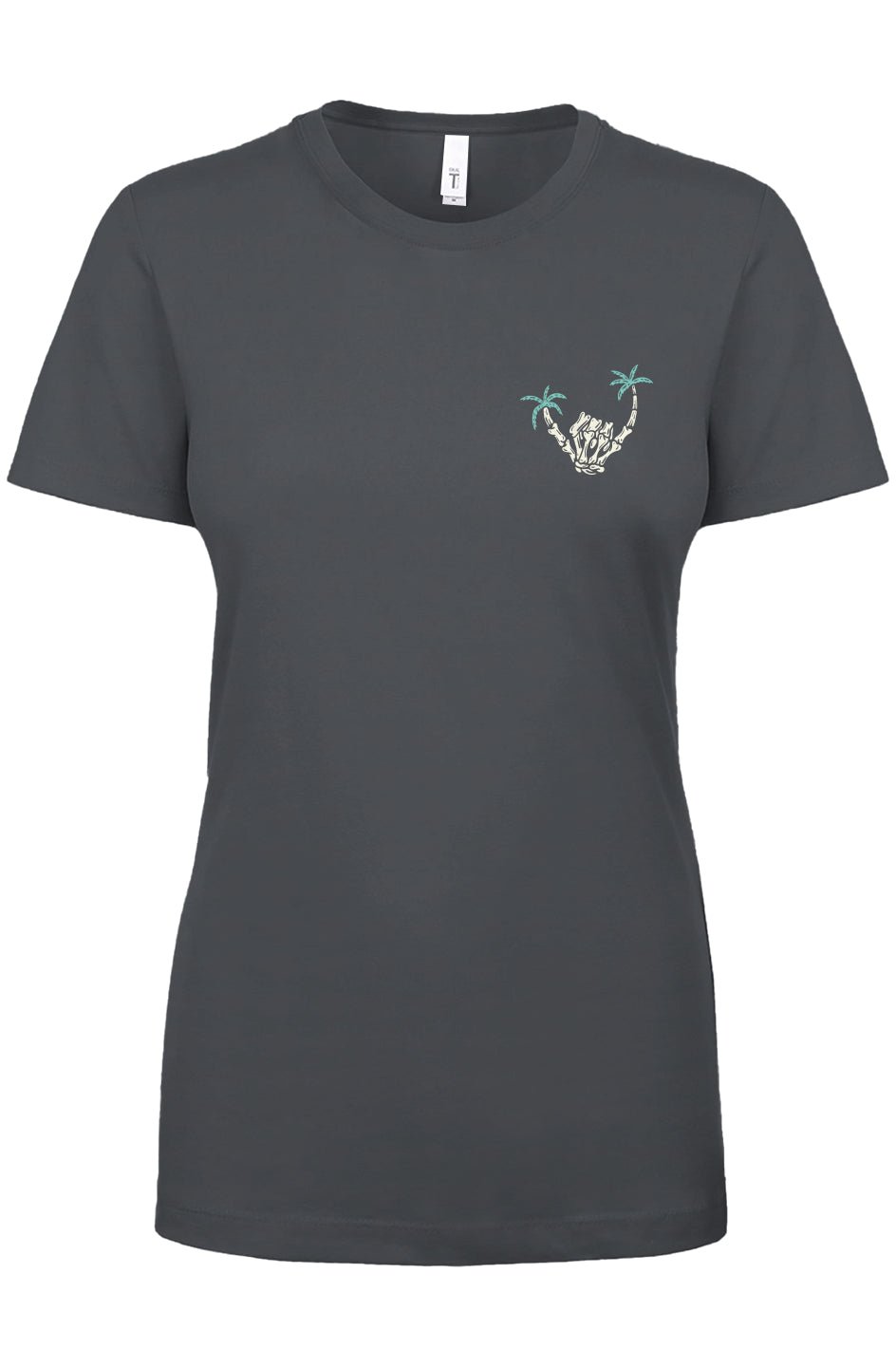 Skeleton Shaka Women's Tee - Swash Peak