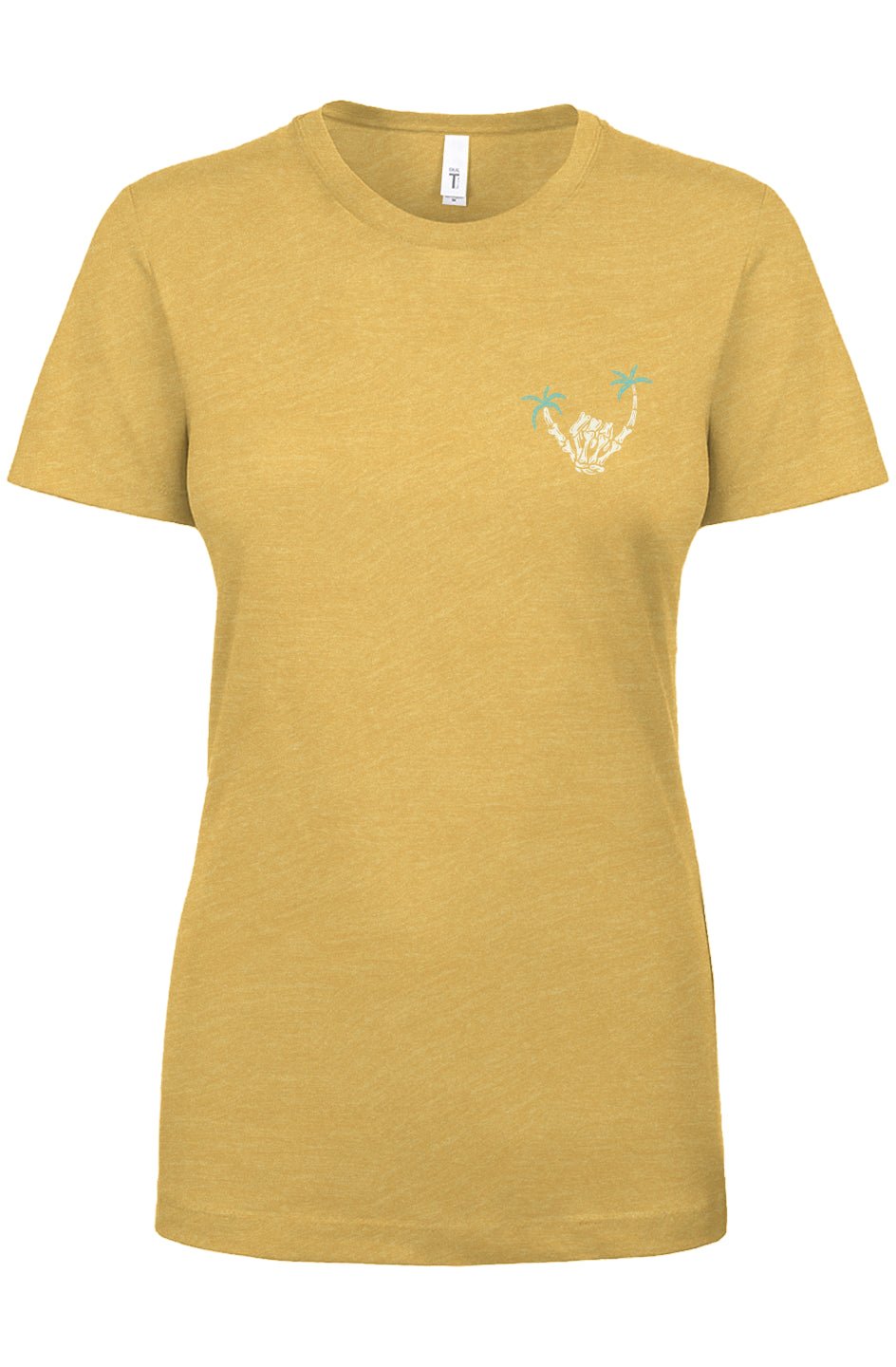 Skeleton Shaka Women's Tee - Swash Peak