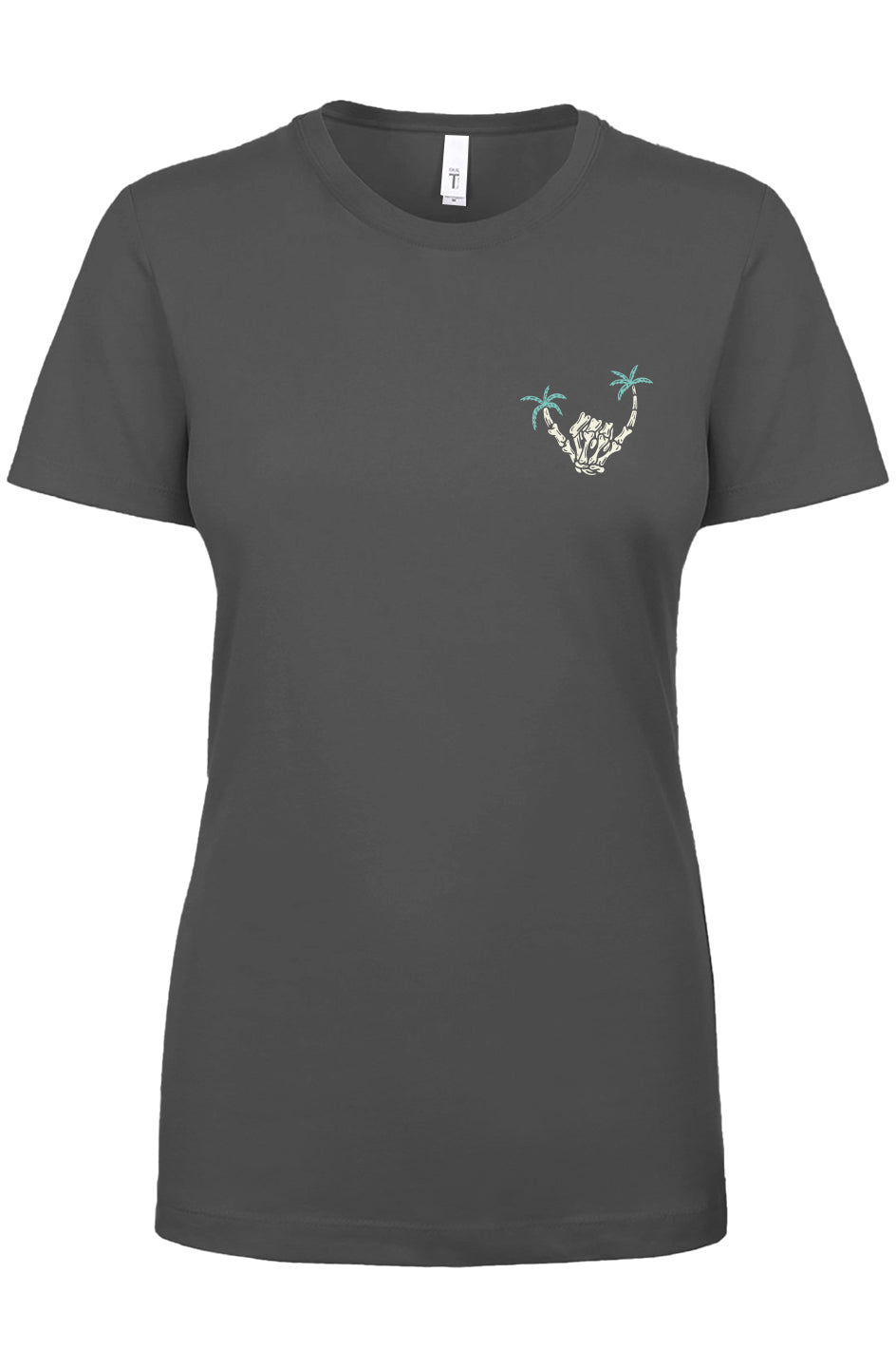 Skeleton Shaka Women's Tee - Swash Peak