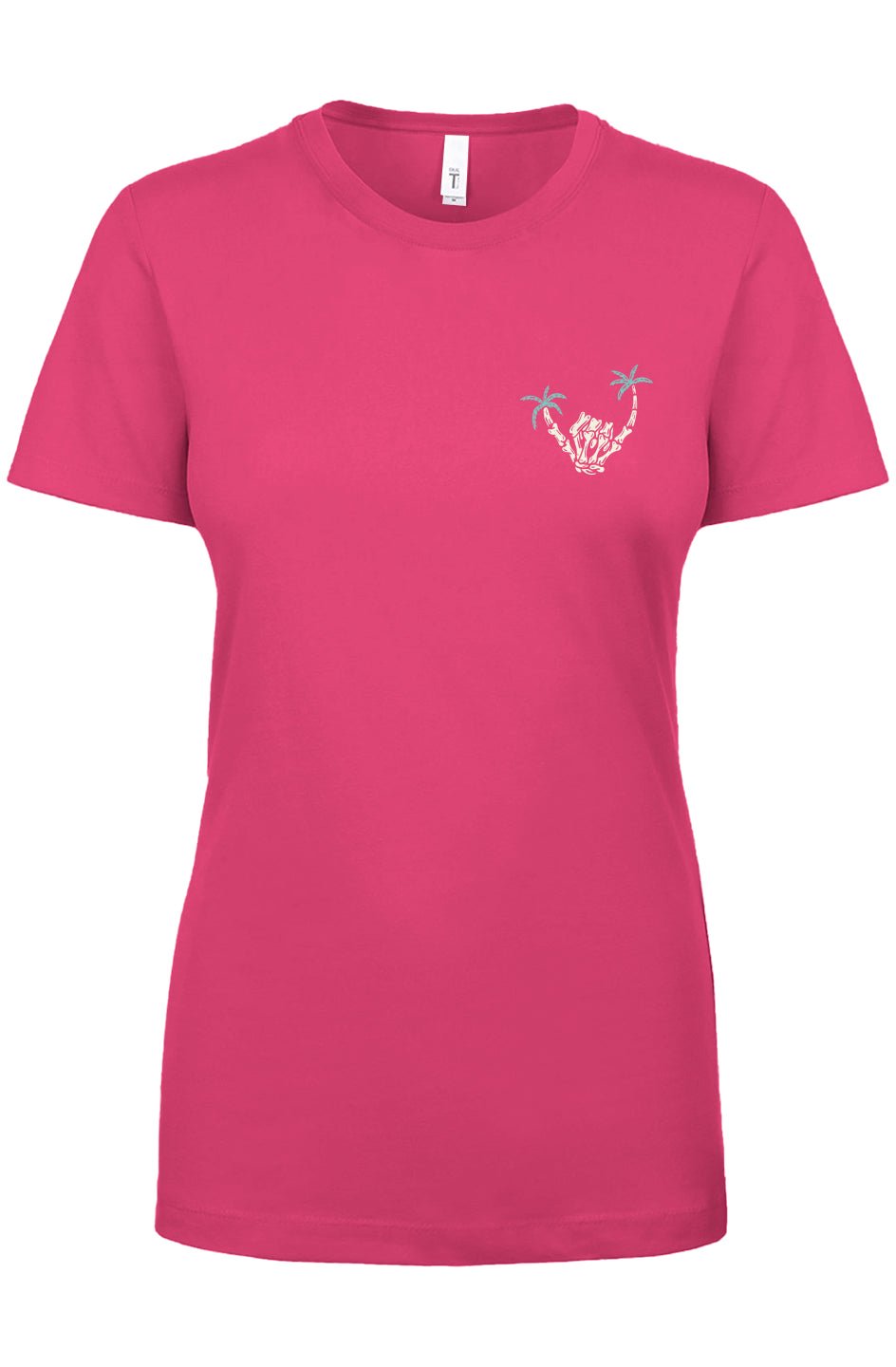 Skeleton Shaka Women's Tee - Swash Peak