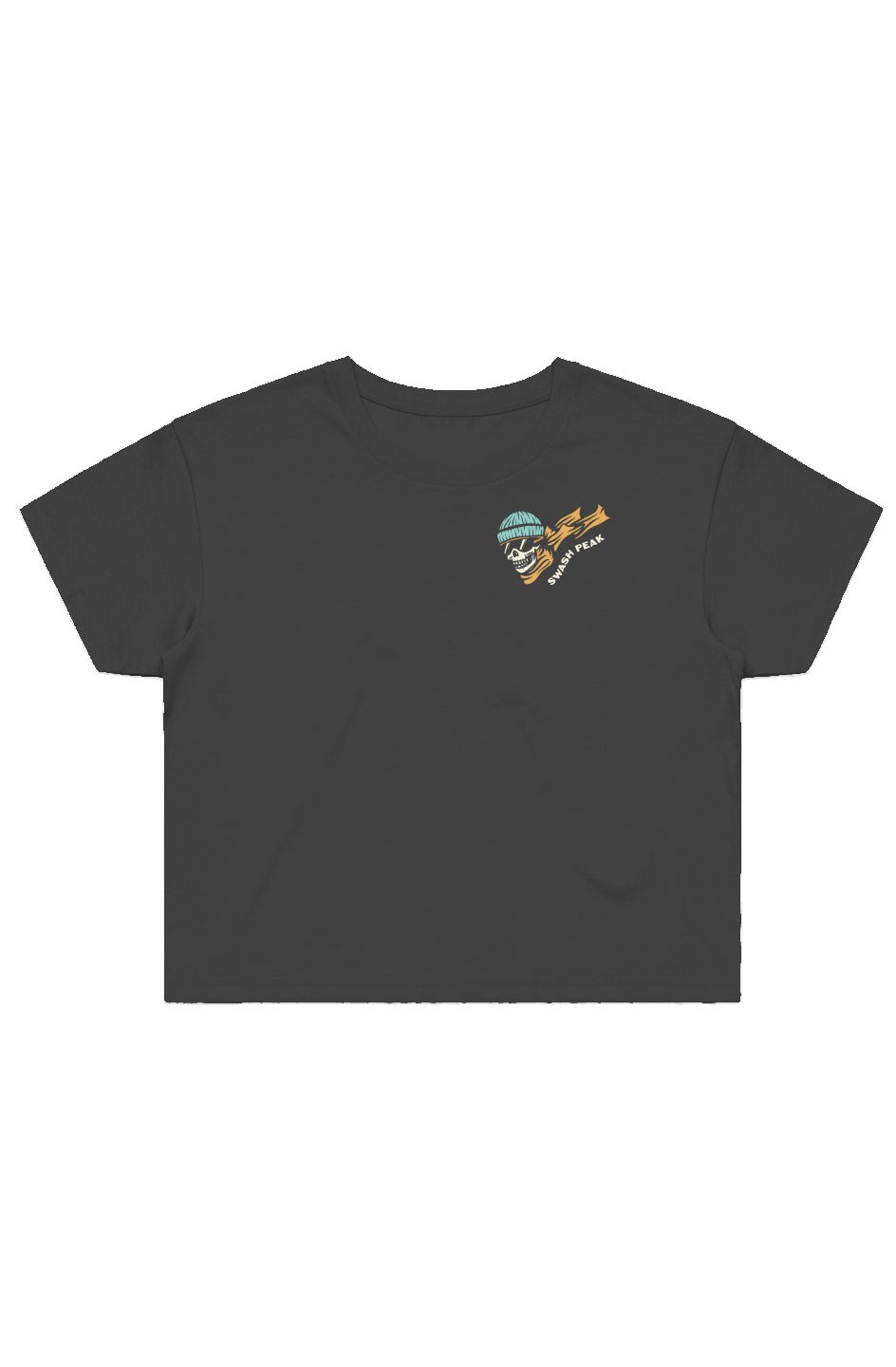 Ski Fast Cropped Tee - Swash Peak