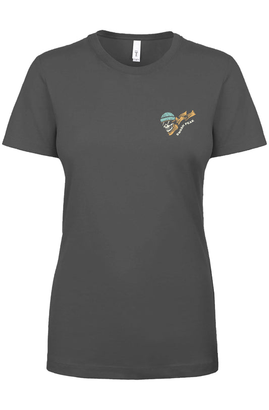 Ski Fast Women's Tee - Swash Peak
